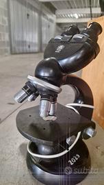 Microscopio Carl Zeiss Germany Binoculare Original
