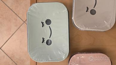 Set 3 Portasapone Colorati Smiley Cucine/Bagno/Via