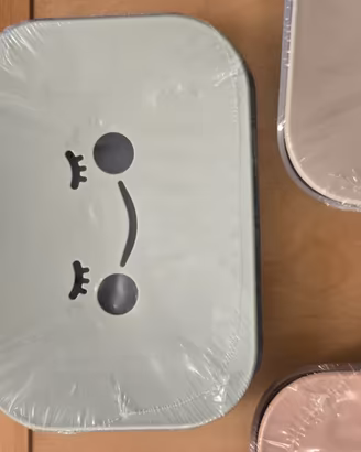 Set 3 Portasapone Colorati Smiley Cucine/Bagno/Via
