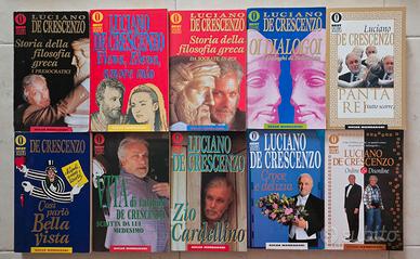 Raccolta nr. 10 libri di Luciano De Crescenzo 