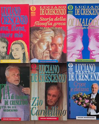 Raccolta nr. 10 libri di Luciano De Crescenzo 