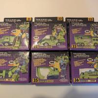 Transformers G1 Devastator 1984 GIG - TAKARA 6x