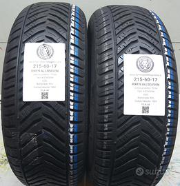 2 GOMME 215 60 17 RIKEN A75164