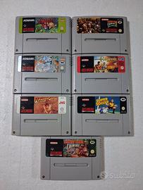 Giochi Super Nintendo Snes PAL e NTSC USA