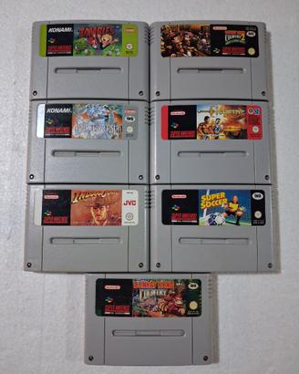 Giochi Super Nintendo Snes PAL e NTSC USA