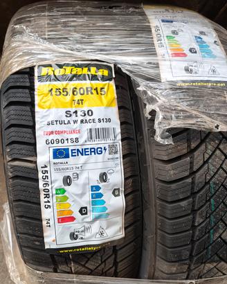 gomme invernali smart  155 / 60 / 15