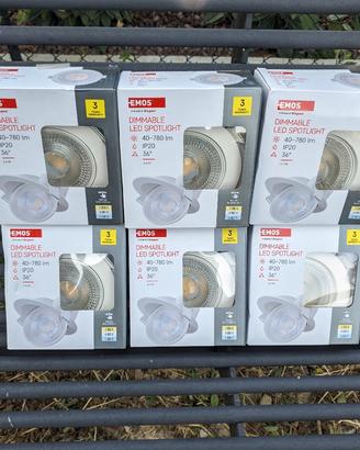 6 Faretti #LED EMOS Legrand ZV1162 - Nuovi