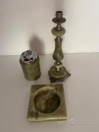 Candelabro e accessori onice