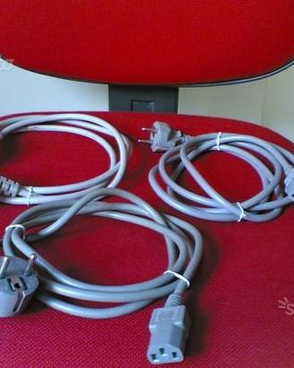 Cavi elettrici C13 / Schuko - 3 pezzi