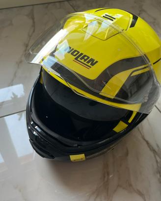 Casco Modulare Nolan N100-5 Giallo fluo taglia L