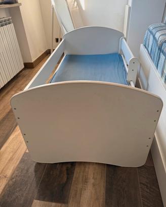Letto bambino 140x70 con materasso e doghe