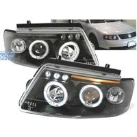 FARI PER VOLKSWAGEN VW PASSAT 3B 96-00 ANGEL EYES 