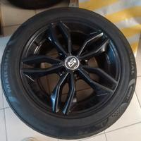 Cerchi MSW OZ  r17 con gomme invernali