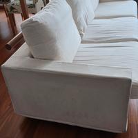 divano 4 posti in tessuto sfoderabile e lavabile