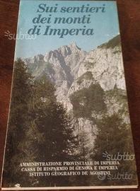 Sui sentieri dei monti di imperia carta turistica