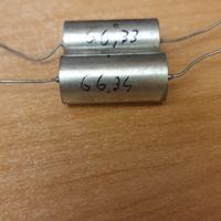 Coppia condensatori ROE 0,068uF 600V matched 0,02%