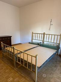 Letto in ottone