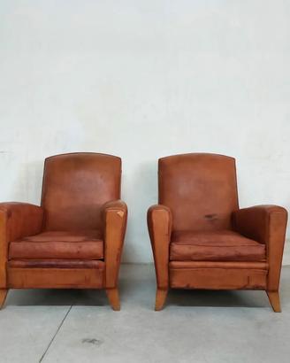 Poltrone club originali anni 1930/40... coppia