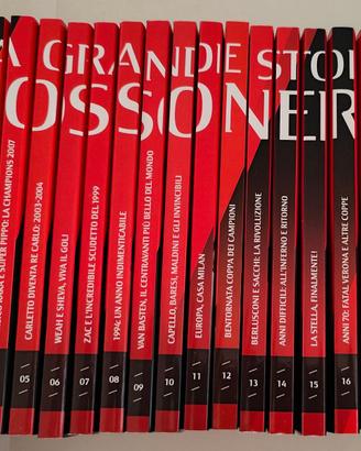 collezione completa "La Grande Storia Rossonera"
