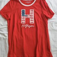 maglietta a maniche corte tommy hilfliger