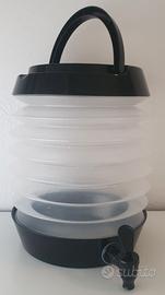 Tanica Dispenser Acqua Portatile Pieghevole Camper