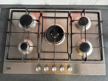 Piano cottura Beko 5 fuochi  75cm x 51cm
