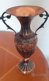 VASO ANFORA DI RAME – vintage -decorazione interni