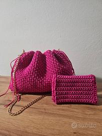 Pouch Bag fucsia