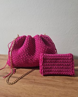 Pouch Bag fucsia