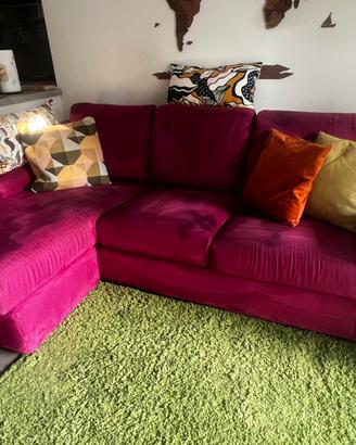 Divano 3 posti con chaise longue
