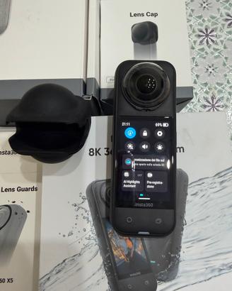 Insta360 X5 black come nuova