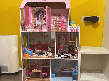 🏠 Casa delle bambole GRANDE per Barbie + Peppa Pi