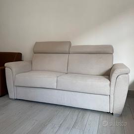 DIVANO LETTO 3 POSTI MATERASSO MEMORY H21 