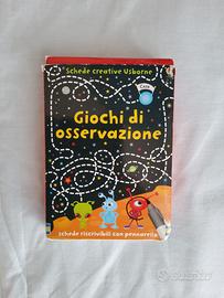 gioco carte bambini usborne