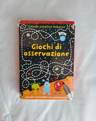 gioco carte bambini usborne
