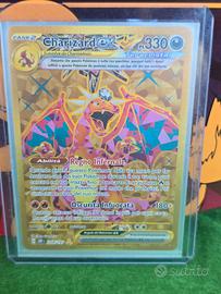 Charizard ex 228/197 Gold Pokemon ITA