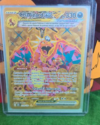 Charizard ex 228/197 Gold Pokemon ITA