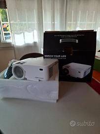 DBPOWER T20 LCD Mini Proiettore Home Theater 1080P