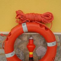 Boetta luminosa,Salvagente con corda.copribarca