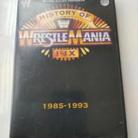 DVD HISTORY OF WRESTLEMANIA I-IX 1985-1993