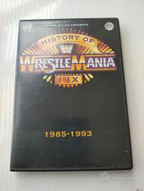DVD HISTORY OF WRESTLEMANIA I-IX 1985-1993