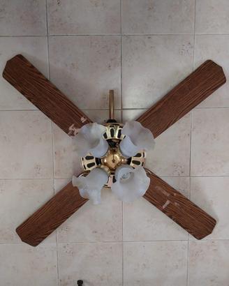 Lampadario ventilatore 