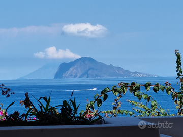 Casa con terrazza panoramic sulla spiaggia, Lipari