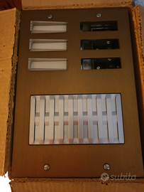 Pannello citofono da incasso