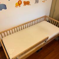 Letto Ikea Sultan con materasso