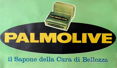 GRAFICHE RICORDI PALMOLIVE POSTER VINTAGE 59x39