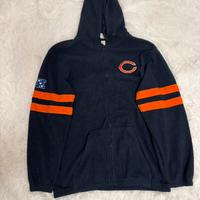 Felpa Zip NFL Chicago Bears Vintage Style
