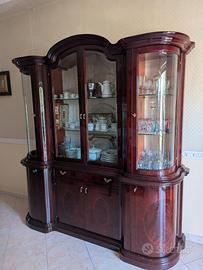 soggiorno camera da letto divano mobili casa legno