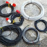 Cavi elettrici di varie lunghezze per 380V e 220V