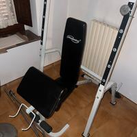 Panca bodybuilding multifunzionale
